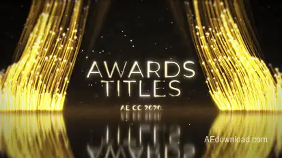 Luxury Premium Awards Titles Logo Stings template preview