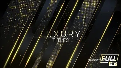 Luxury Titles | Award Titles broadcast-packages template preview