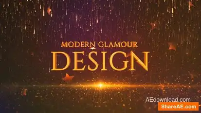 Gold Awards Titles Openers template preview