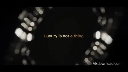 Luxury Trailer Titles template preview