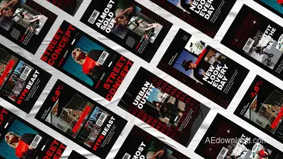 Madness Streetwear Fashion Instagram Reel Product Promo template preview