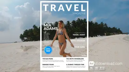Magazine Overlays Elements template preview
