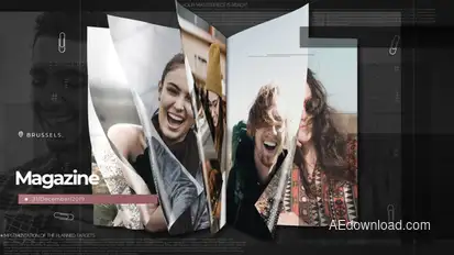 Magazine Presentation Product Promo template preview