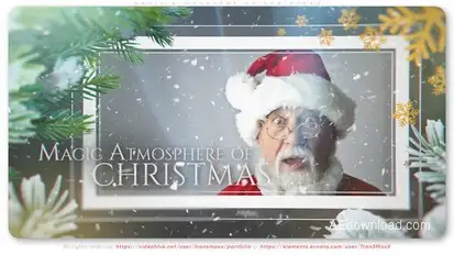 Magic Atmosphere of Christmas Openers template preview