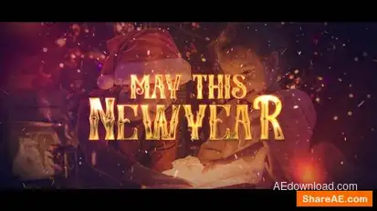 Magic Christmas Intro | Titles Opener | Happy New Year Openers template preview