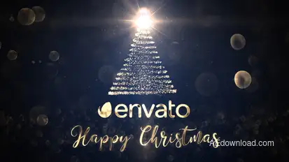 Magic Christmas Logo Logo Stings template preview