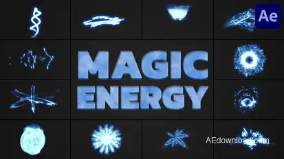 Magic Energy Elements for After Effects Elements template preview