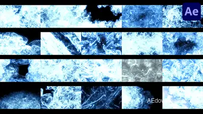 Magic Energy Seamless Transitions for After Effects Elements template preview