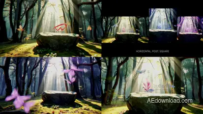 Magic Forest Unveil Openers template preview