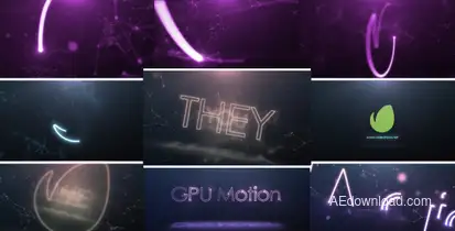 Magic Light Logo Stings template preview