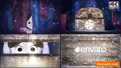 Videohive Magic Logo Logo Stings template preview