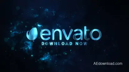 Magic Particles Titles Titles template preview