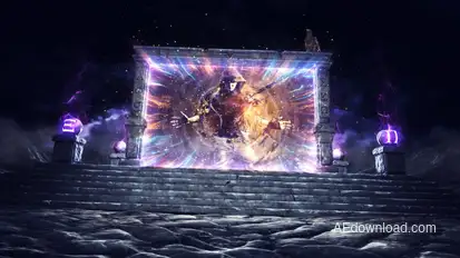 Magic Portal Logo Logo Stings template preview