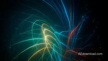 Magic Trails Logo Reveal Logo Stings template preview