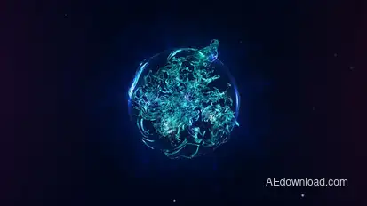 Magical Water Logo Reveal Logo Stings template preview