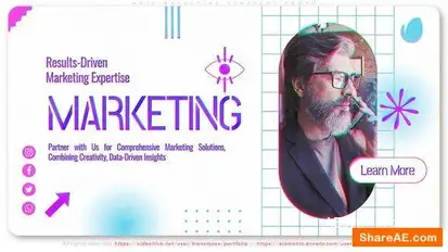 Main Marketing Strategy Promo Openers template preview
