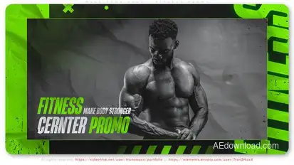 Make Your Body - Fitness Promo Openers template preview