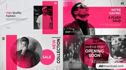 Man Fashion Sale Promo Product Promo template preview