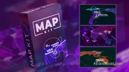 Map Kit Elements template preview