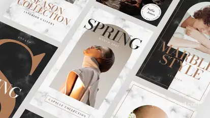 Marble Stories Pack Product Promo template preview