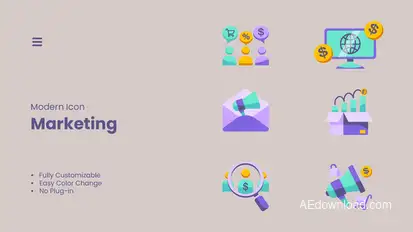 Marketing Element Elements template preview