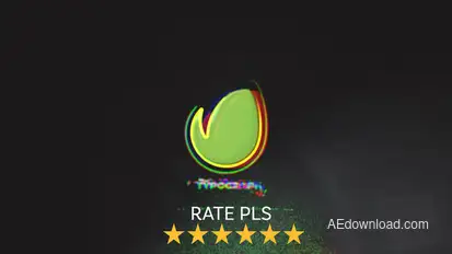 Marketing Glitch Logo Logo Stings template preview