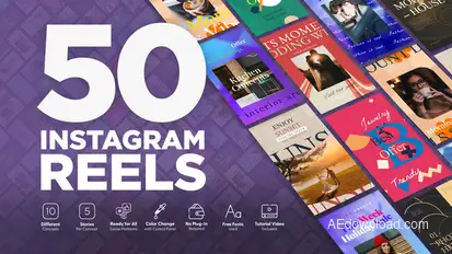 Marketing Instagram Reels Product Promo template preview
