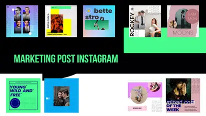 Marketing Post Instagram Product Promo template preview