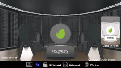 Marketing Professionals Logo Stings template preview