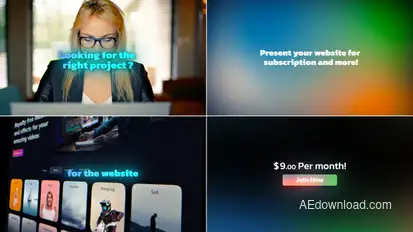 Marketing Web Promo Product Promo template preview