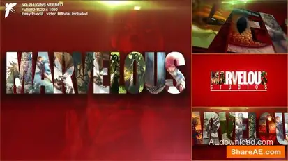 Marvelous Logo Logo Stings template preview