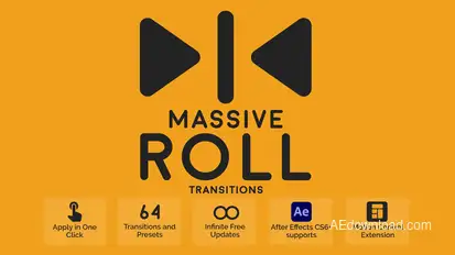 Massive Roll Transitions Elements template preview