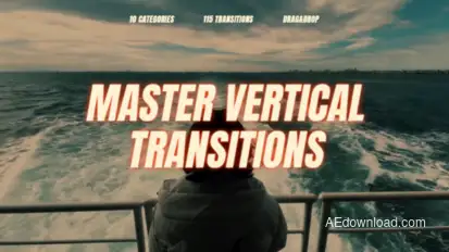 Master Vertical Transitions Elements template preview