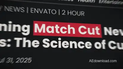 Match Cut Openers template preview