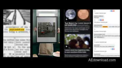 Match Cut Elements template preview