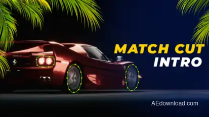 Match Cut Intro Openers template preview