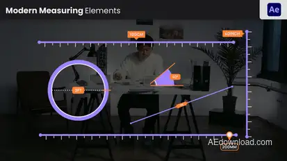 Measuring Titles Infographics template preview