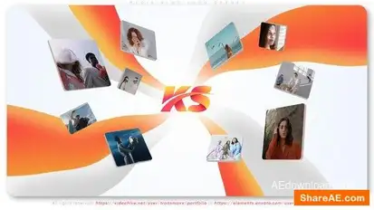 Media Blog Logo Opener Logo Stings template preview