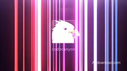 Media Lines Logo Logo Stings template preview