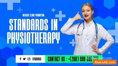 Medical Clinic Promotion Openers template preview
