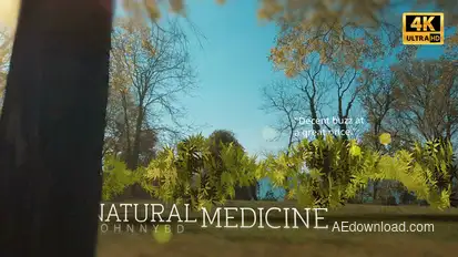 Medical Marijuana DNA Strand Intro Openers template preview