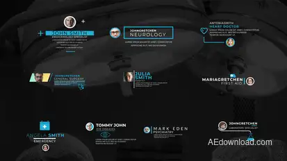 Medical Text Titles Titles template preview