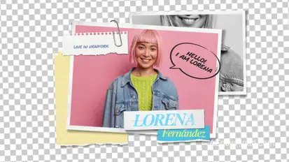 Meet The Team - Paper Reveal Promo Openers template preview