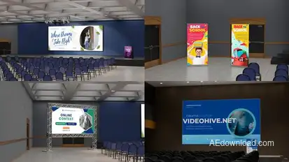 Meeting Room Banner Product Promo template preview