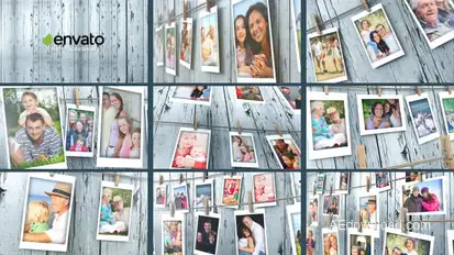 Memories  Video Displays template preview