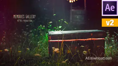 Memories Video Displays template preview