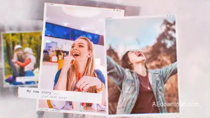 Memories Photo Frames Slideshow Video Displays template preview