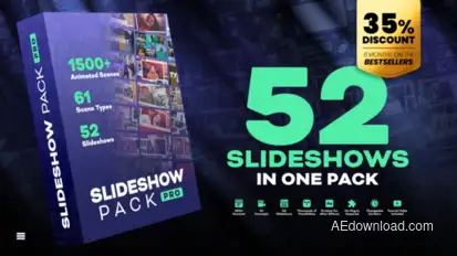 Memories Photo Slideshow Video Displays template preview