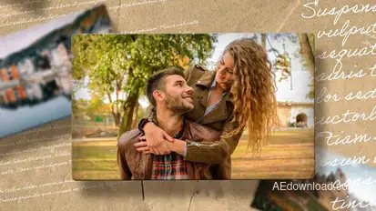 Memories Photo Slideshow Openers template preview