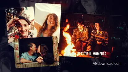 Memories Photo Slideshow Video Displays template preview